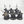 LOTR Warhammer Army Lord Of The Rings Morgul Knights x6 Partly Painted