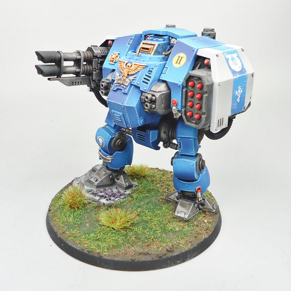 Ultramarines Ballistus Dreadnought Painted - Warhammer 40k Army Space Marines