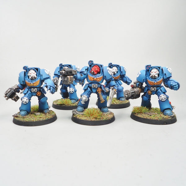 Ultramarines Primaris Terminators x5 Painted - Warhammer 40k Army Space Marines