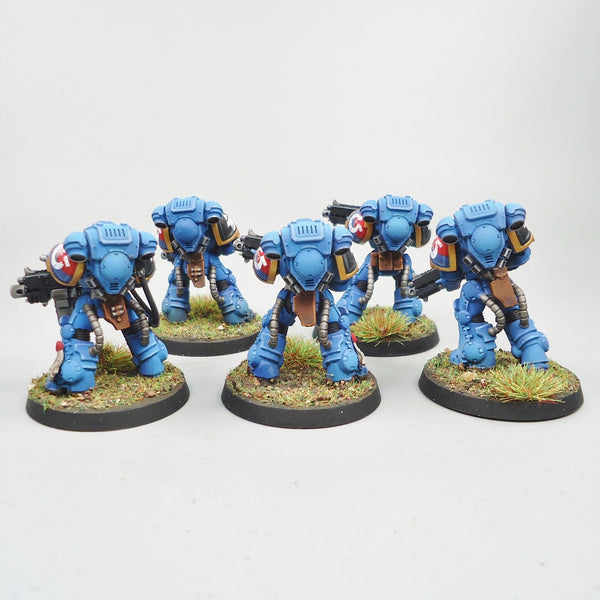 Ultramarines Heavy Intercessors x5 Painted - Warhammer 40k Army Space Marines
