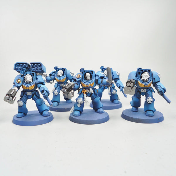 Ultramarines Terminators x5 Part Painted - Warhammer 40k Army Space Marines