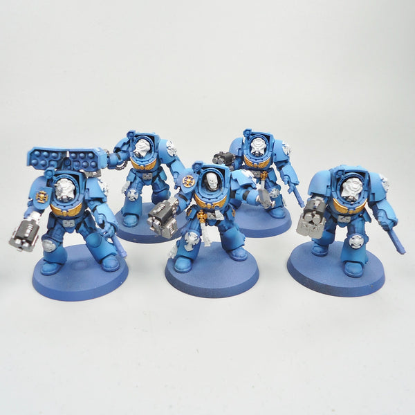 Ultramarines Terminators x5 Part Painted - Warhammer 40k Army Space Marines
