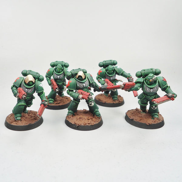 Dark Angels Assault Intercessors x5 Painted - Warhammer 40k Space Marines 40,000