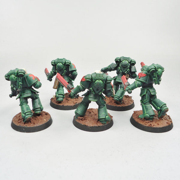 Dark Angels Assault Intercessors x5 Painted - Warhammer 40k Space Marines 40,000