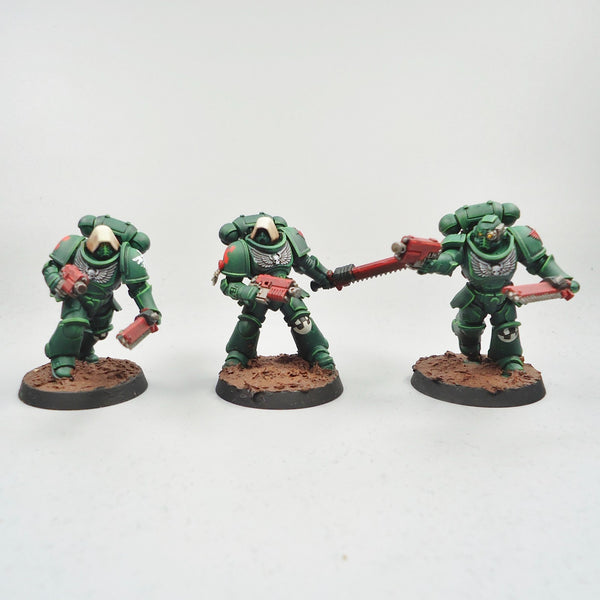 Dark Angels Assault Intercessors x5 Painted - Warhammer 40k Space Marines 40,000