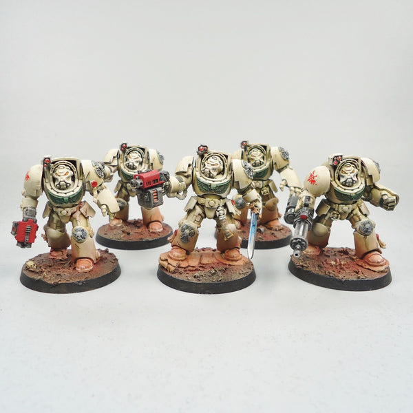 Dark Angels Terminators x5 Painted - Warhammer 40k Space Marines 40,000