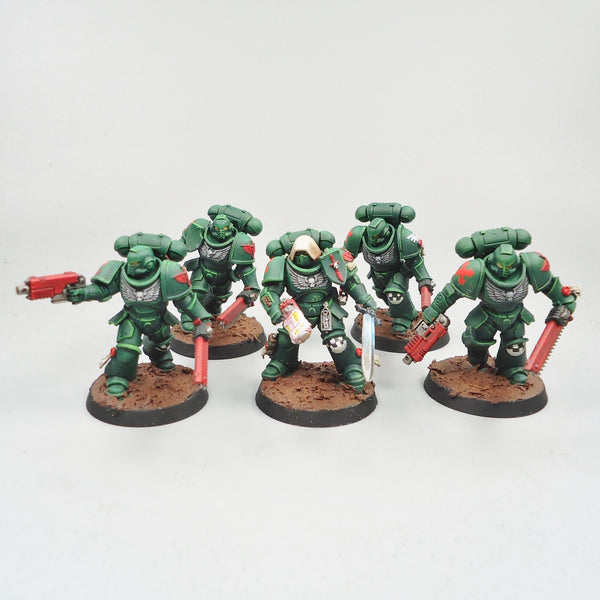 Dark Angels Assault Intercessors x5 Painted - Warhammer 40k Space Marines 40,000