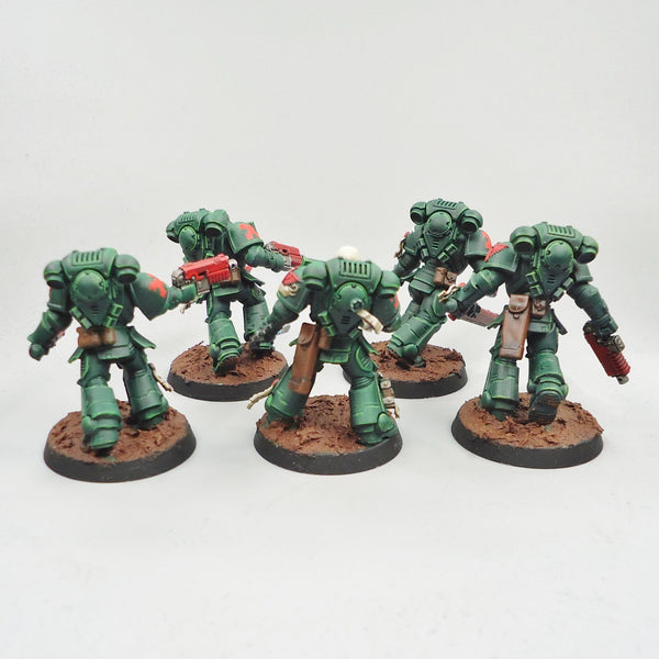Dark Angels Assault Intercessors x5 Painted - Warhammer 40k Space Marines 40,000