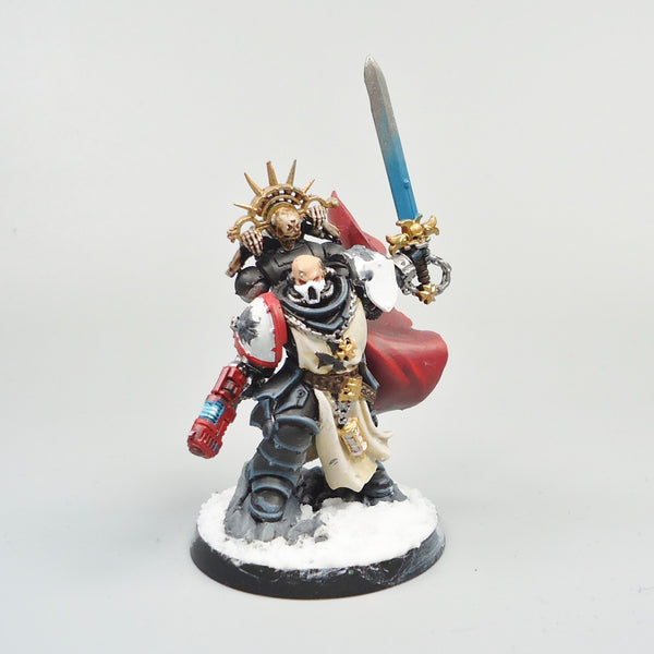 Warhammer 40k Army Space Marines Black Templars Marshal Painted