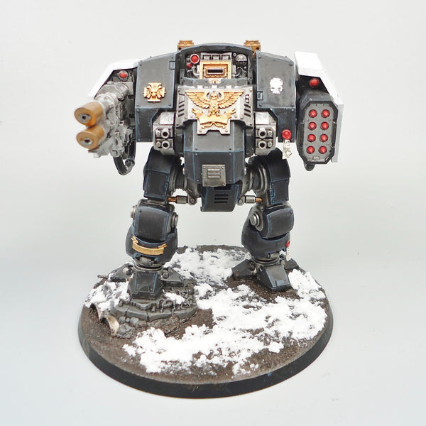 Warhammer 40k Army Space Marines Black Templars Ballistus Dreadnought Painted