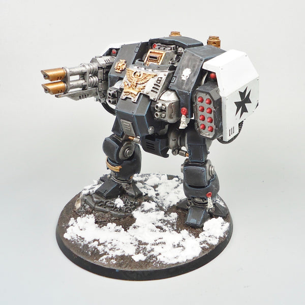 Warhammer 40k Army Space Marines Black Templars Ballistus Dreadnought Painted
