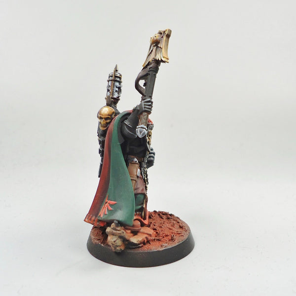 Dark Angels Interrogator Chaplain Painted - Warhammer 40k Space Marines 40,000