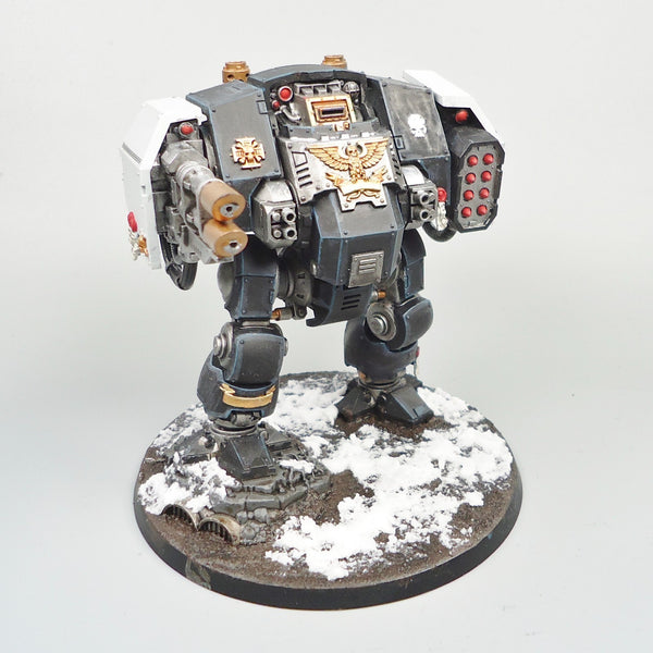 Warhammer 40k Army Space Marines Black Templars Ballistus Dreadnought Painted
