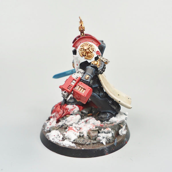 Warhammer 40k Army Space Marines Black Templars Marshal Painted