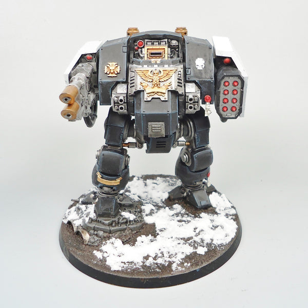 Warhammer 40k Army Space Marines Black Templars Ballistus Dreadnought Painted
