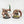 Skaven Rat Ogres x2 Painted - Warhammer Army Fantasy Age of Sigmar