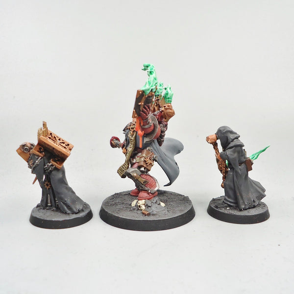 Warhammer 40k Army Chaos Space Marines Dark Apostle Painted And Based