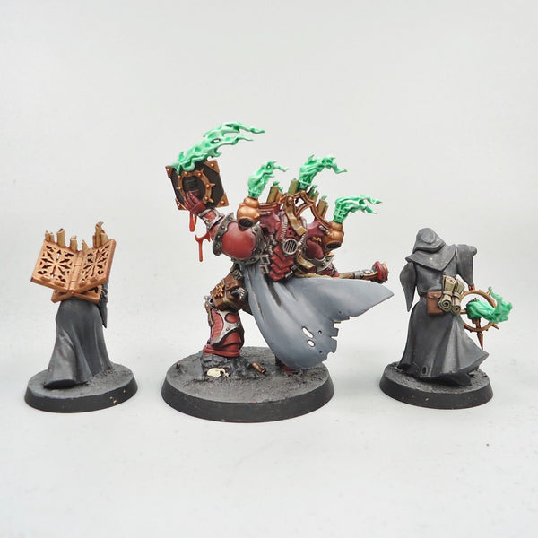 Warhammer 40k Army Chaos Space Marines Dark Apostle Painted And Based