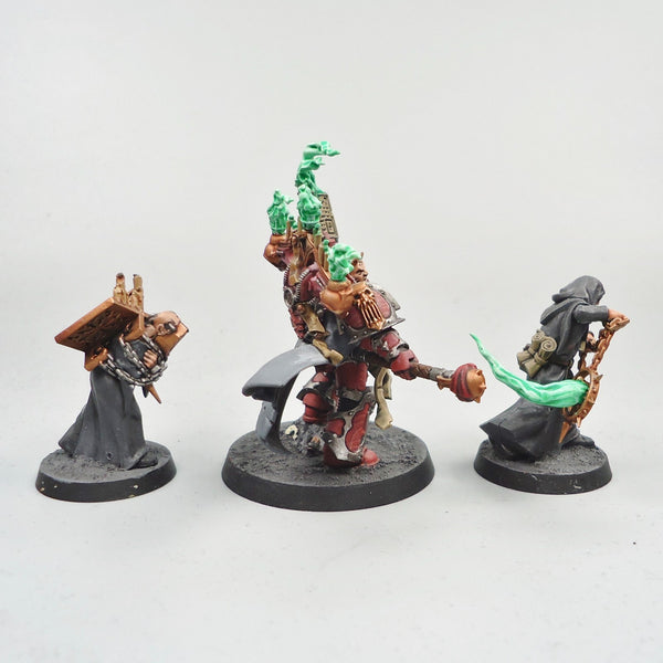 Warhammer 40k Army Chaos Space Marines Dark Apostle Painted And Based