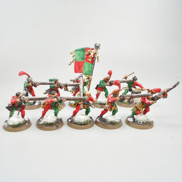 Warhammer Age Of Sigmar Army Empire Handgunners x10 Painted