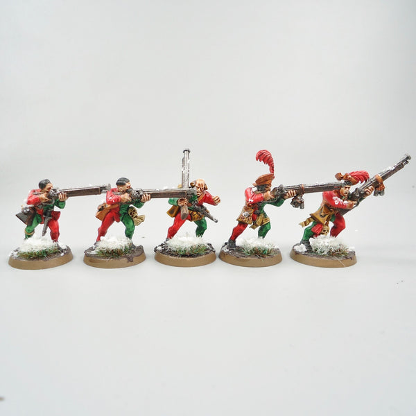 Warhammer Age Of Sigmar Army Empire Handgunners x10 Painted