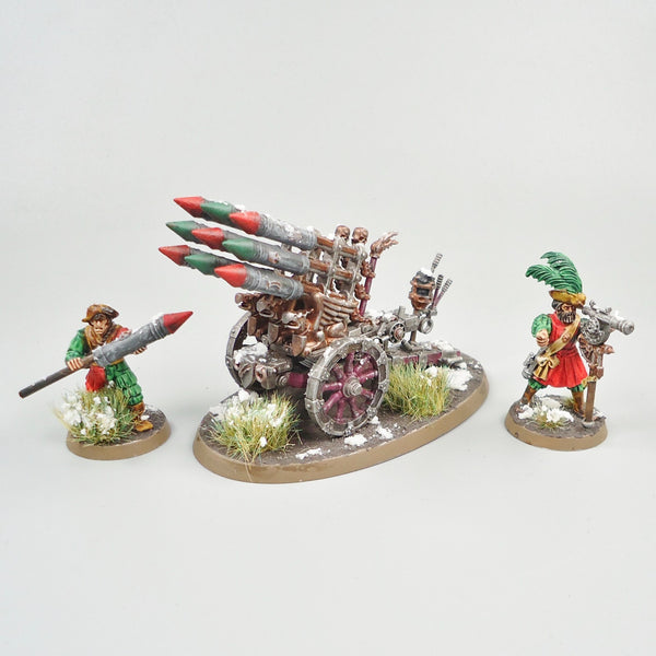 Warhammer Age Of Sigmar Army Empire Helstorm Rocket Battery Painted