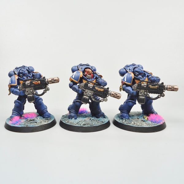 Ultramarines Primaris Eradicators x3 Painted - Warhammer 40k Army Space Marines