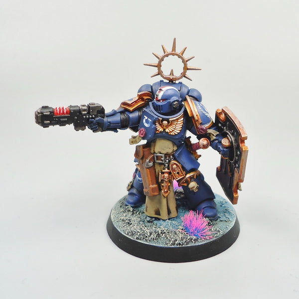 Ultramarines Bladeguard Lieutenant Painted - Warhammer 40k Army Space Marines