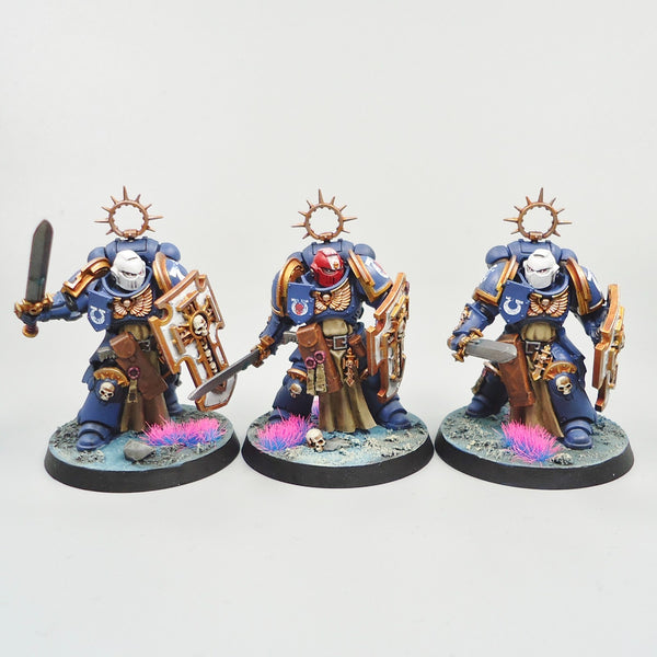 Ultramarines Bladeguard Veterans x3 Painted - Warhammer 40k Army Space Marines