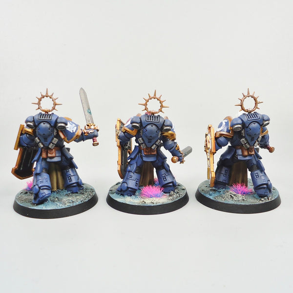Ultramarines Bladeguard Veterans x3 Painted - Warhammer 40k Army Space Marines