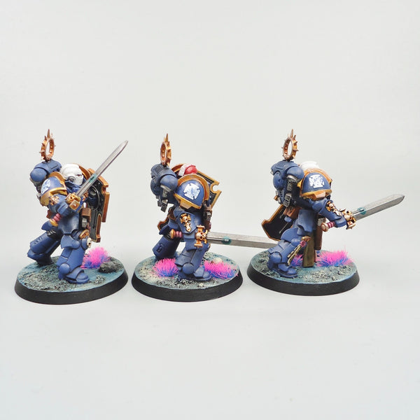 Ultramarines Bladeguard Veterans x3 Painted - Warhammer 40k Army Space Marines