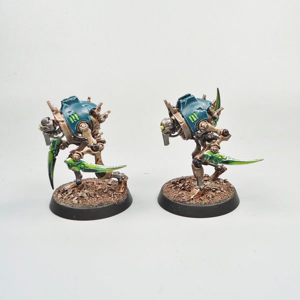 Necron Cryptothralls x2 Painted And Based - Necrons Warhammer 40k Army