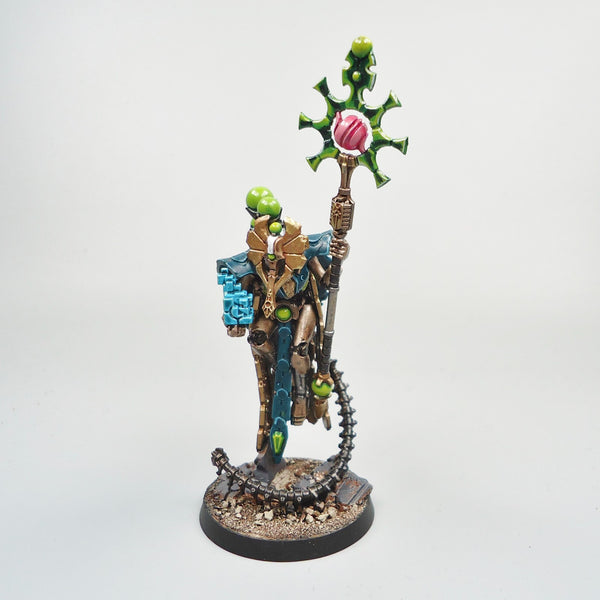 Necron Orikan the Diviner Painted And Based - Necrons Warhammer 40k Army