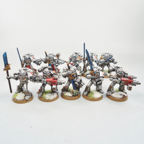 Warhammer 40k Army Space Marines Grey Knights Strike Squad Painted