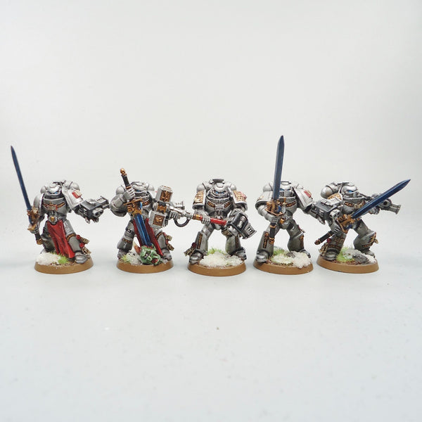 Warhammer 40k Army Space Marines Grey Knights Strike Squad Painted