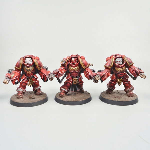 Warhammer 40k Army Space Marines  Blood Angels Aggressors x3 Painted