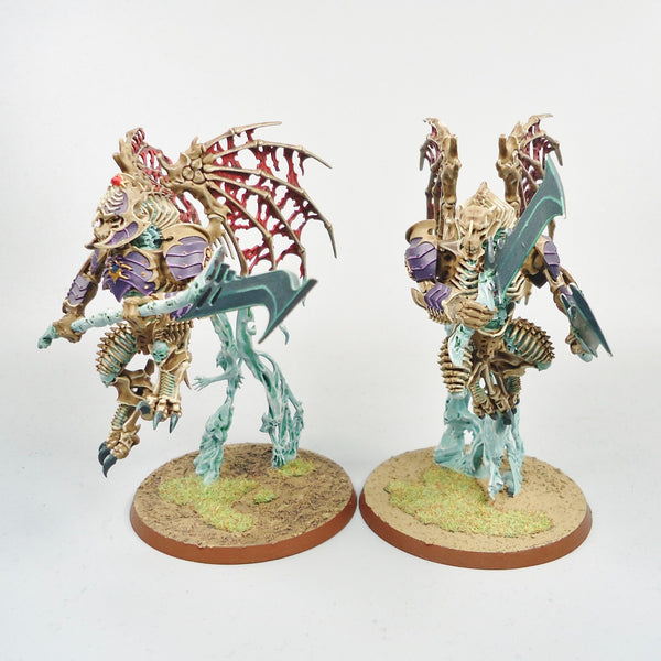 Warhammer Army AoS - Ossiarch Bonereapers - 2x Morghast Harbingers Age Of Sigmar