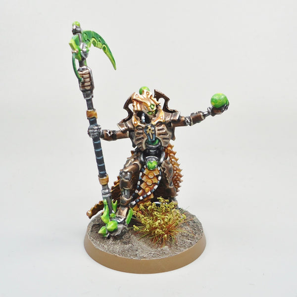 Necron Overlord Painted And Based - Necrons Warhammer 40k Army