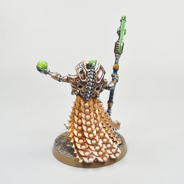 Necron Overlord Painted And Based - Necrons Warhammer 40k Army