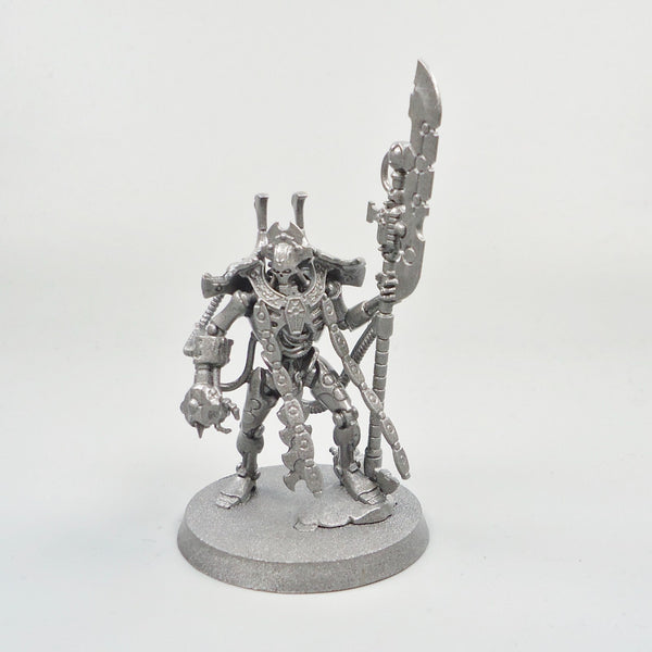 Warhammer 40k Army Necrons Necron Overlord Undercoated