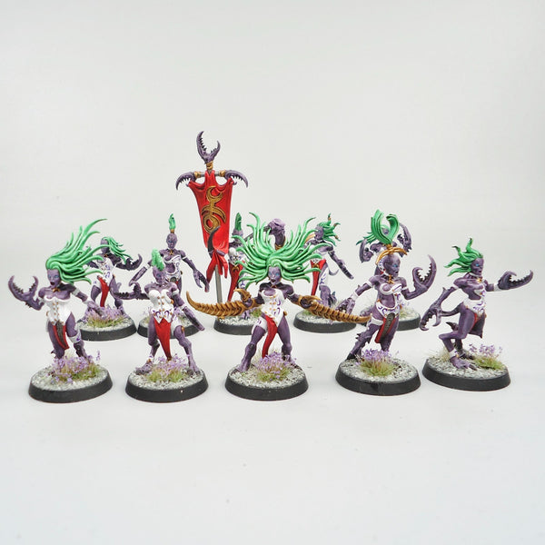 Daemonettes x10 Painted - Hedonites of Slaneesh Warhammer Army Age of Sigmar