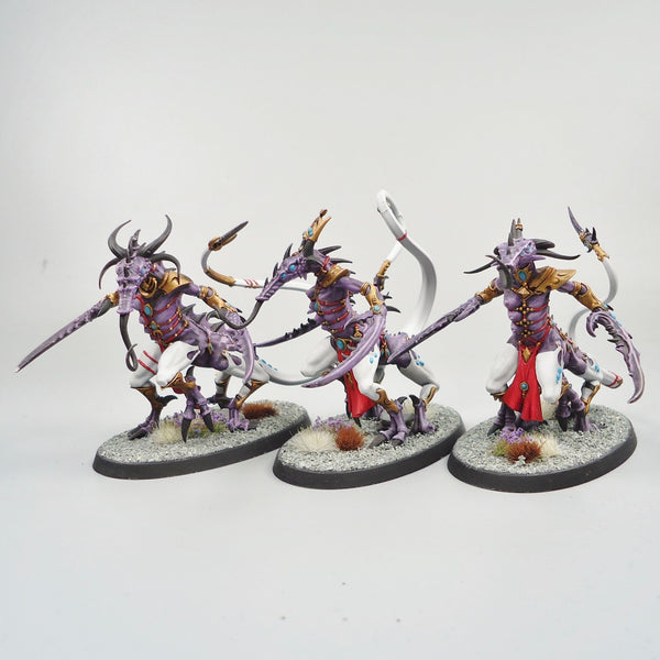 Slannesh Fiends x3 Painted - Hedonites of Slaneesh Warhammer Army Age of Sigmar