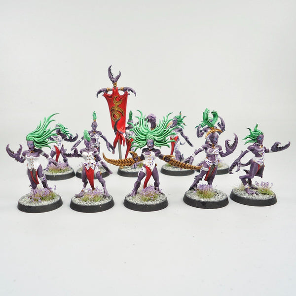 Daemonettes x10 Painted - Hedonites of Slaneesh Warhammer Army Age of Sigmar