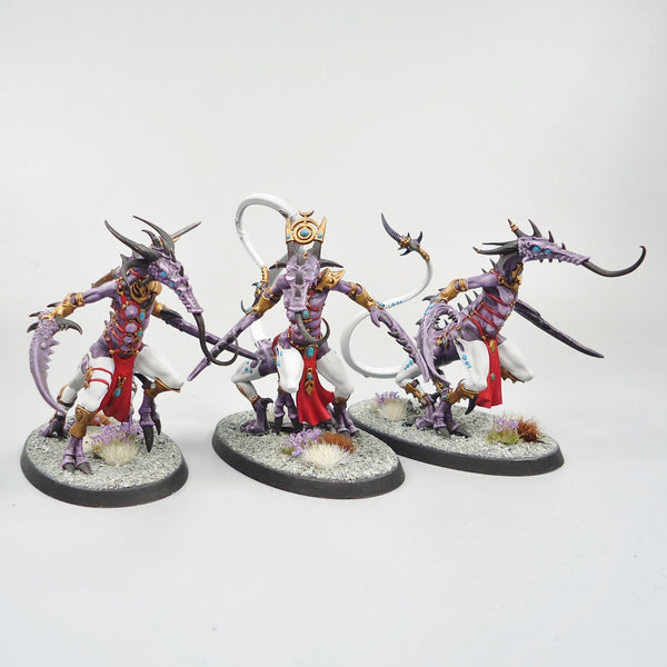 Slannesh Fiends x3 Painted - Hedonites of Slaneesh Warhammer Army Age of Sigmar