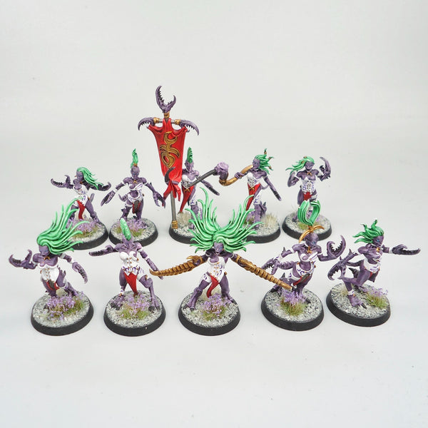 Daemonettes x10 Painted - Hedonites of Slaneesh Warhammer Army Age of Sigmar