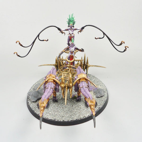 Seeker Chariot Painted Hedonites of Slaneesh - Warhammer Army Age of Sigmar