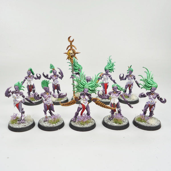 Daemonettes x10 Painted - Hedonites of Slaneesh Warhammer Army Age of Sigmar