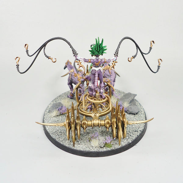 Seeker Chariot Painted Hedonites of Slaneesh - Warhammer Army Age of Sigmar