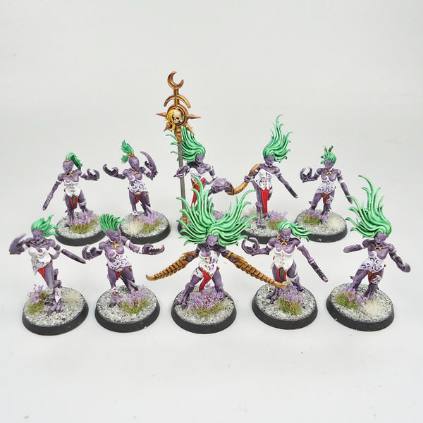Daemonettes x10 Painted - Hedonites of Slaneesh Warhammer Army Age of Sigmar