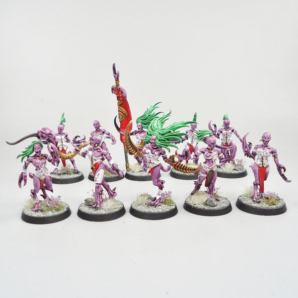 Daemonettes x10 Painted - Hedonites of Slaneesh Warhammer Army Age of Sigmar